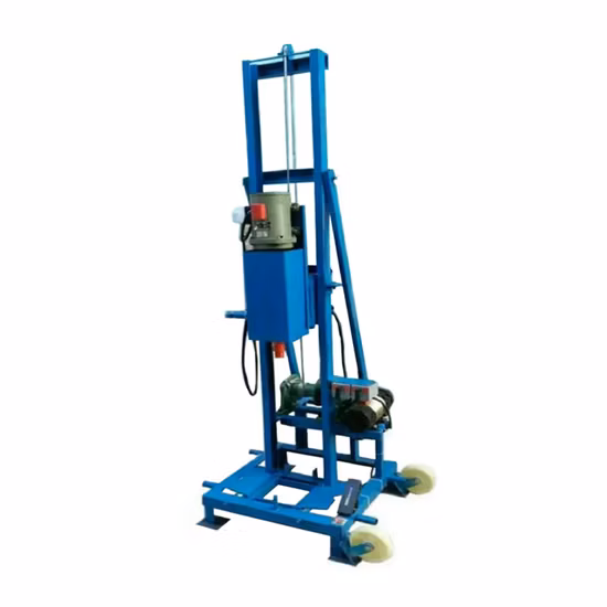 Máquina perforadora de núcleo de pozo de agua profunda diésel de 22HP Máquina perforadora hidráulica de mina de 100 m Máquinas perforadoras de pozos con orificio giratorio para la venta